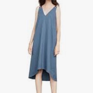 BCBG Kirsten Leather Strap Pocket Dress